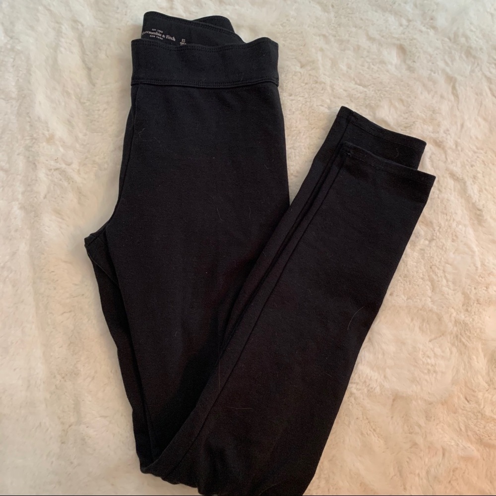 Abercrombie & Fitch high waisted cotton leggings